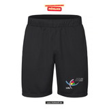 Clique BASIC Active Short - Kinder - schwarz - Lichtenstein-Rother- Grundschule Augsburg - Logo