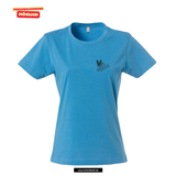 Clique BASIC T - Damen - turquoise- beidseitig bedruckt - Königs Wusterhausen Marie-und Hermann-Schmidt Schule