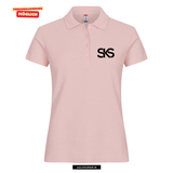 Clique BASIC Polo - Damen - Candy Pink - Druck beidseitig  - Städtische Sekundarschule Straelen