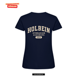 Clique BASIC T - Damen - dark navy - beidseitig bedruckt - Holbein Gymnasium Augsburg