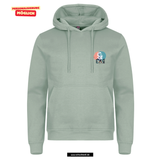 Clique MIAMI Hoody - Unisex - sage green  - beidseitig bedruckt - Ernst-Abbe-Gymnasium Jena