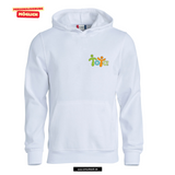 BASIC Hoody - Kinder - weiß - Torquato-Tasso-Schule München