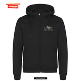 Clique MIAMI Hoody Fullzip - Unisex - schwarz - Holbein Gymnasium Augsburg