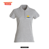 Clique BASIC Polo - Damen - grau meliert - Steinmühle Marburg