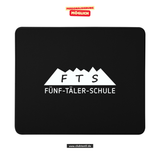 CT Mousepad - schwarz - 5-Täler-Schule - einfarbig