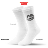 CT Tennissocken - weiß/weiß/schwarz - Maria-Ward-Schule Kempten