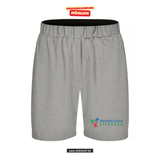 Clique BASIC Active Short - Unisex - grau meliert - Grundschule Steppach - Schriftzug