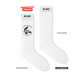 CT Tennissocken - weiß/weiß/bunt - Oberschule Braunlage - Logo