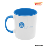 CT Tasse - blau - St. Ursula Realschule Dorsten - Logo
