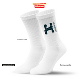 CT Tennissocken - weiß/weiß/schwarz - Humboldtschule Leipzig