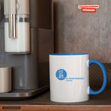 CT Tasse - blau - St. Ursula Realschule Dorsten - Logo