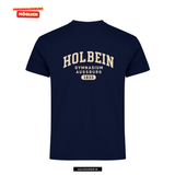 Clique Basic - T - Herren - dark navy - beidseitig bedruckt - Holbein Gymnasium Augsburg