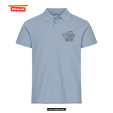 Clique BASIC Polo - Herren - soft blau -  Echterdingen Zeppelinschule