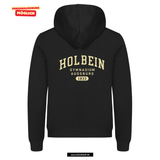 Miama Hoody - Kinder - schwarz - Druck beidseitig - Holbein Gymnasium Augsburg