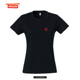 Clique BASIC T- Damen - schwarz - 1976 - Mannheim Feudenheim Gymnasium