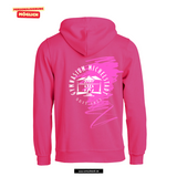 BASIC Hoody - Kinder - pink - Druck beidseitig - Michelstadt Gymnasium