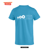 Clique Basic - T - Herren - turquoise- beidseitig bedruckt - Gottlieb-Daimler-Schule Ludwigsfelde