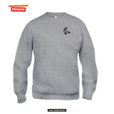 Clique BASIC Roundneck - Kinder - grey melange - Oberschule Braunlage