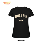 Clique BASIC T - Damen - schwarz- beidseitig bedruckt - Holbein Gymnasium Augsburg