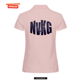 Clique BASIC Polo - Damen - candy pink - Druck beidseitig - Nikolaus-von-Kues Gymnasium