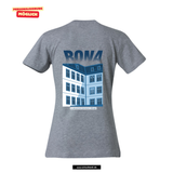 Clique BASIC T- Damen - Melange - beidseitig bedruckt - V1 - St. Bonaventura Dillingen Gymnasium