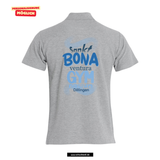 Clique BASIC Polo - Herren - melange - Druck beidseitig - V2 - St. Bonaventura Dillingen Gymnasium