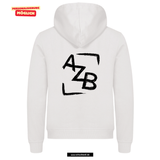 Clique MIAMI Hoody - Unisex - soft weiß - beidseitig bedruckt - Anna Zillken Berufskolleg Dortmund