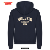 Clique MIAMI Hoody Fullzip - Unisex -dark navy - Holbein Gymnasium Augsburg