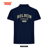 Clique BASIC Polo - Herren - dark navy - beidseitig bedruckt - Holbein Gymnasium Augsburg