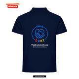 Clique BASIC Polo - Herren - dark navy - beidseitig bedruckt - Verbundsschule Everswinkel