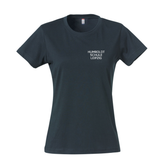 Clique BASIC T- Damen - dark navy - Humboldtschule Leipzig