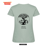 Clique BASIC T - Damen - sage green - beidseitig bedruckt - Rotbuchenschule München