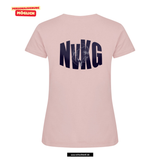 Clique BASIC T - Damen - candy pink - beidseitig bedruckt - Nikolaus-von-Kues Gymnasium