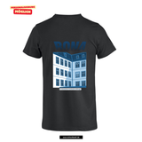 Clique Basic - T - Herren - schwarz - beidseitig bedruckt - V1 - St. Bonaventura Dillingen Gymnasium