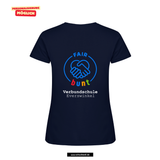 Clique BASIC T - Damen - dark navy - beidseitig bedruckt - Verbundsschule Everswinkel
