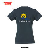 Clique BASIC T - Damen - dark navy - beidseitig bedruckt - Steinmühle Marburg