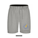 Clique BASIC Active Short - Kinder - grau meliert - NORD Gymnasium Potsdam - Logo bunt