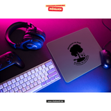 CT Mousepad - grau - Dr. Josef-Schofer-Schule - Logo schwarz