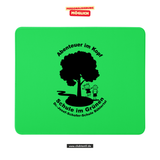 CT Mousepad - grün - Dr. Josef-Schofer-Schule - Logo schwarz