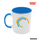 CT Tasse - blau - Schule am Stromberg - Logo