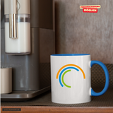 CT Tasse - blau - Schule am Stromberg - Logo