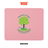 CT Mousepad - rosa - Dr. Josef-Schofer-Schule - Logo farbig