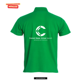 Clique BASIC Polo - Herren - apple green - beidseitig bedruckt - Aspach Conrad-Weiser-Schule