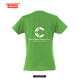 Clique BASIC T - Damen - apple green - beidseitig bedruckt - Aspach Conrad-Weiser-Schule