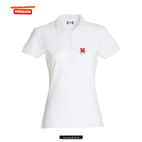 Clique BASIC Polo - Damen - weiß - 1976 - Mannheim Feudenheim Gymnasium