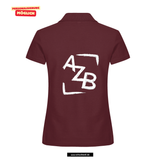 Clique BASIC Polo - Damen - burgundy - Druck beidseitig - Anna Zillken Berufskolleg Dortmund