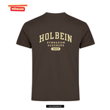 Clique Basic - T - Herren - braun - beidseitig bedruckt - Holbein Gymnasium Augsburg