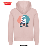 Clique MIAMI Hoody - Unisex - candy pink - beidseitig bedruckt - Ernst-Abbe-Gymnasium Jena