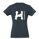 Clique BASIC T- Damen - dark navy - Humboldtschule Leipzig
