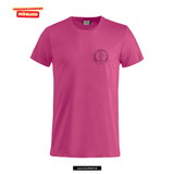 Clique Basic - T - Herren - bright cerise - beidseitig bedruckt - Oldenburg Grundschule Dietrichsfeld